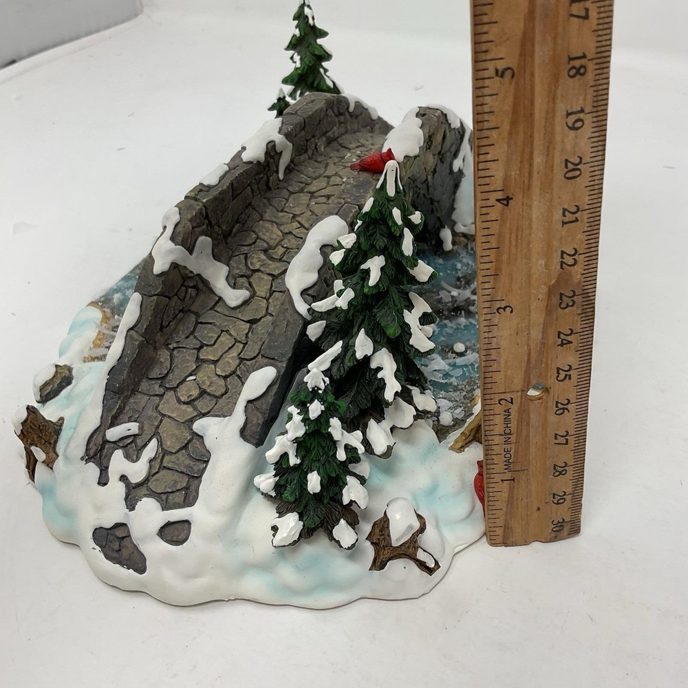 Dept 56 Village Accessories Mill Creek Bridge Christmas 52635 - Picture 10 of 12